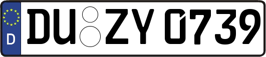 DU-ZY0739