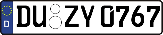 DU-ZY0767