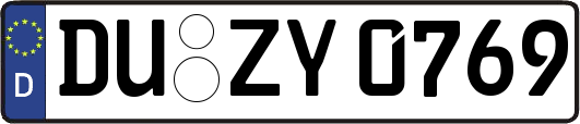 DU-ZY0769