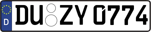 DU-ZY0774