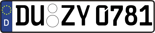 DU-ZY0781