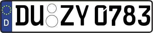 DU-ZY0783