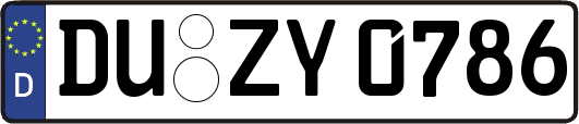DU-ZY0786