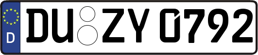 DU-ZY0792