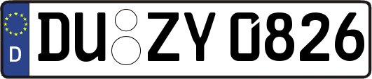 DU-ZY0826