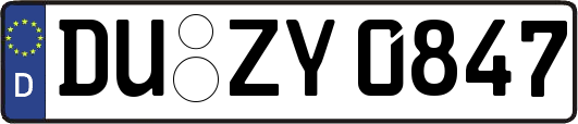 DU-ZY0847