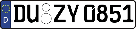 DU-ZY0851