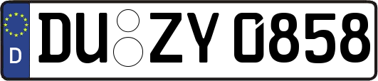DU-ZY0858