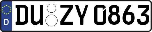 DU-ZY0863