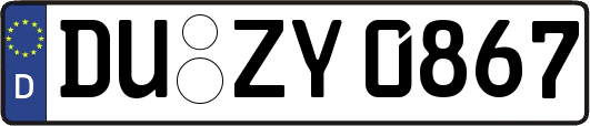 DU-ZY0867