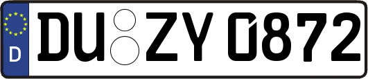 DU-ZY0872