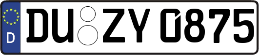 DU-ZY0875