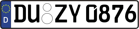 DU-ZY0876