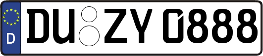DU-ZY0888