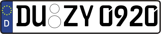 DU-ZY0920
