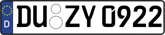DU-ZY0922