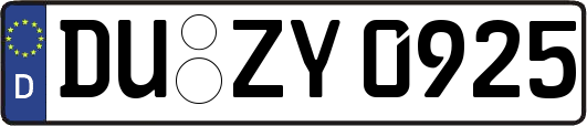 DU-ZY0925