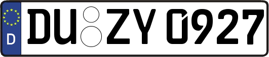 DU-ZY0927
