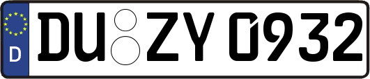 DU-ZY0932