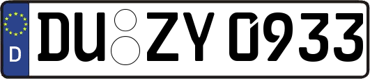 DU-ZY0933