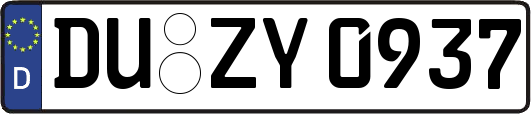 DU-ZY0937