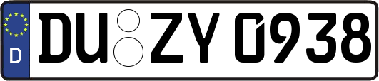 DU-ZY0938