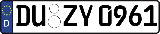 DU-ZY0961