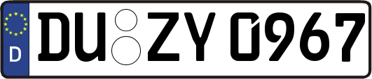 DU-ZY0967