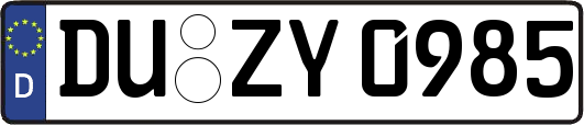 DU-ZY0985