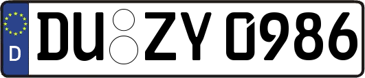 DU-ZY0986
