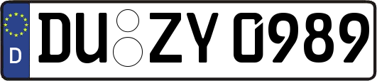 DU-ZY0989