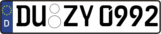 DU-ZY0992