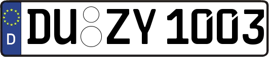 DU-ZY1003