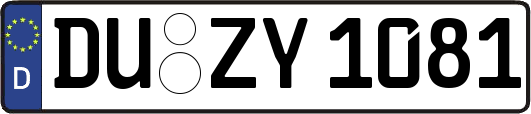 DU-ZY1081