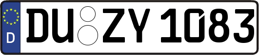DU-ZY1083