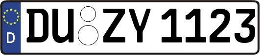 DU-ZY1123