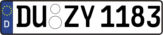 DU-ZY1183
