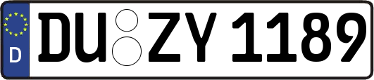 DU-ZY1189