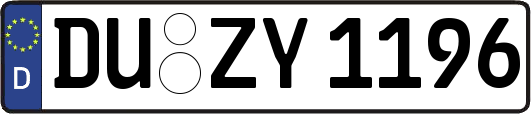 DU-ZY1196