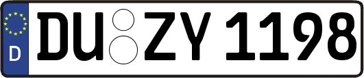 DU-ZY1198