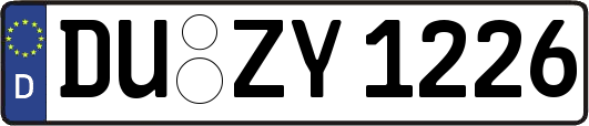 DU-ZY1226