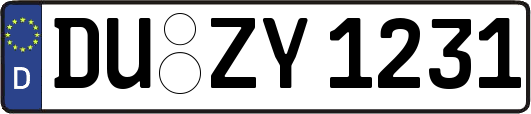 DU-ZY1231