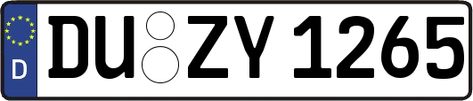 DU-ZY1265