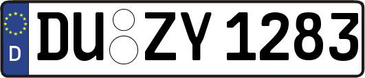 DU-ZY1283