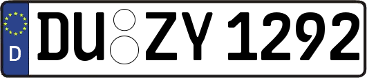 DU-ZY1292