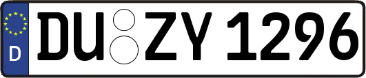 DU-ZY1296