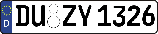 DU-ZY1326