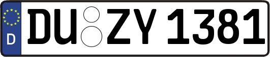 DU-ZY1381