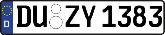 DU-ZY1383