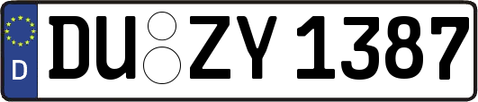 DU-ZY1387